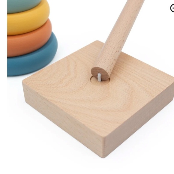 Wooden Bear Stacking Toy - Multicolor - Picture 7 of 7